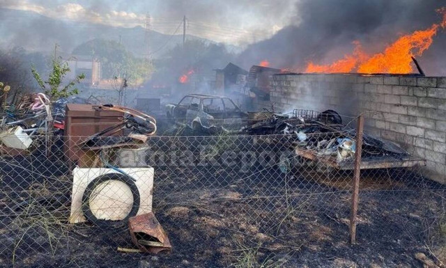 Φθιώτιδα: Συναγερμός για πυρκαγιά στο Παλιούρι (pics)