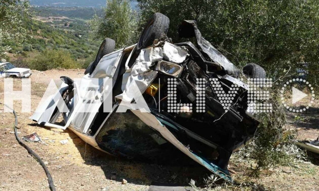 Ηλεία: «Βουτιά» θανάτου για 75χρονο - Έπεσε με το ΙΧ του σε γκρεμό