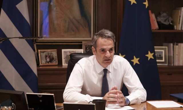 LIVE η ομιλία του Κυριάκου Μητσοτάκη στη Βουλή