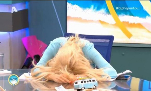 Επική γκάφα στον «αέρα» του Alpha (pics)