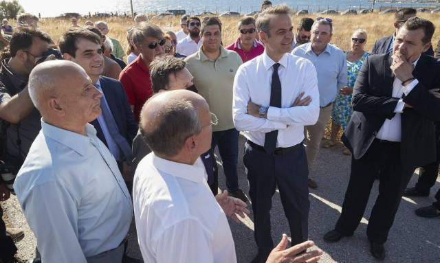 Μητσοτάκης από το Μάτι: Πρόκληση, να φτιάξουμε την περιοχή καλύτερη από ό,τι ήταν