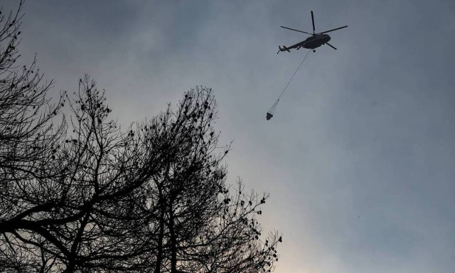 Ναύπλιο: Σε ύφεση η φωτιά στην Αργολίδα