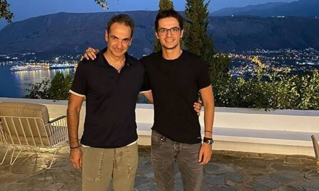 Τα «χρόνια πολλά» του Κυριάκου Μητσοτάκη στον γιο του