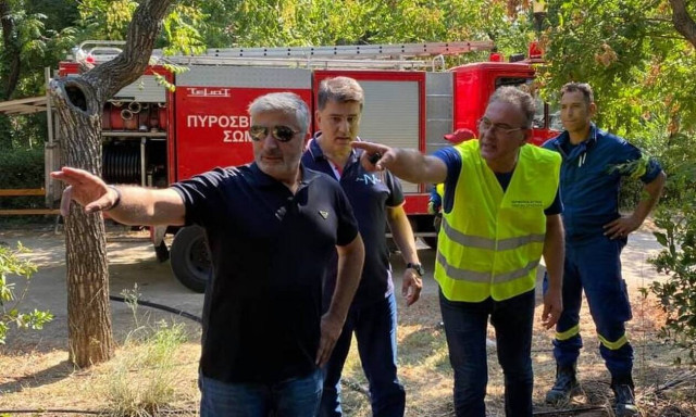 Πατούλης: Βρέθηκαν 8 εμπρηστικοί μηχανισμοί στο Πεδίον του Άρεως