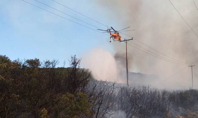 Φωτιά στην Κύθνο