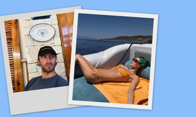 Οι διακοπές του Τεό Νιάρχου με την καλλονή σύντροφό του στις Σπέτσες!