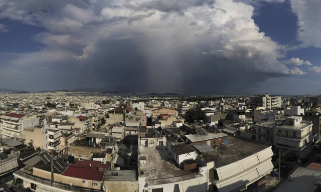 Thalia to bring rain and thunderstorms to Athens in the afternoon