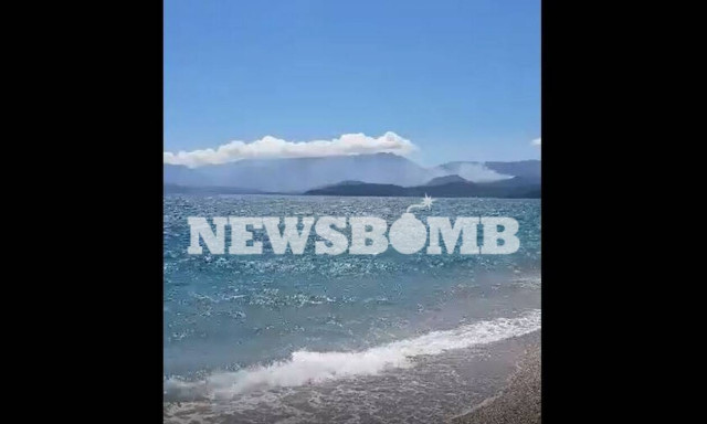 Μεγάλη φωτιά ΤΩΡΑ στη Μάνη - Κοντά σε οικισμό οι φλόγες