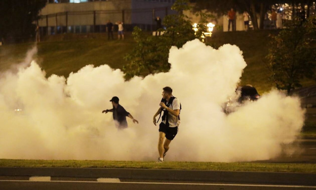 Προεδρικές εκλογές στη Λευκορωσία: Άγρια επεισόδια στο Μινσκ