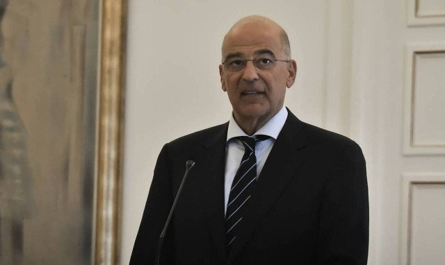 FM Dendias meets with US Ambassador Pyatt	