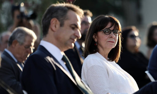 Επικοινωνία Μητσοτάκη - Σακελλαροπούλου για την τουρκική προκλητικότητα στην Ανατ. Μεσόγειο