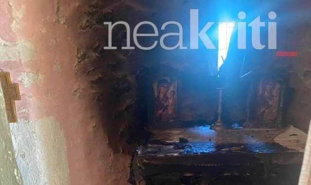 Ηράκλειο: Άγνωστοι βανδάλισαν ιστορικό εκκλησάκι