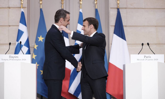 Τουρκική προκλητικότητα: Τηλεφωνική επικοινωνία Μητσοτάκη - Μακρόν