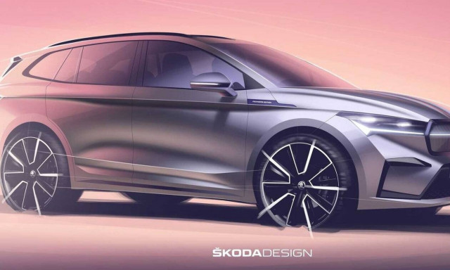 H Skoda αποκάλυψε νέα teasers για το ηλεκτρικό Enyaq iV