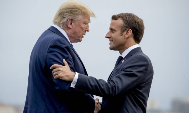Η ελληνοτουρκική κρίση στο επίκεντρο της συνομιλίας Τραμπ - Μακρόν