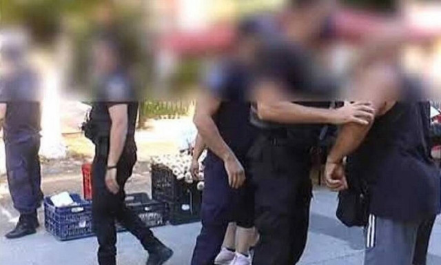 Σέρρες: Ξύλο μεταξύ πολίτη χωρίς μάσκα και αστυνομικών! (vid)