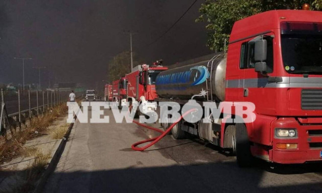 Φωτιά στη Μεταμόρφωση: Προειδοποίηση 112  - «Μείνετε σπίτια σας»