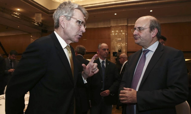 Συνάντηση Πάιατ - Χατζηδάκη: Σημαντική διεύρυνση παρουσίας των ΗΠΑ στην Ελλάδα, ειδικά στην ενέργεια