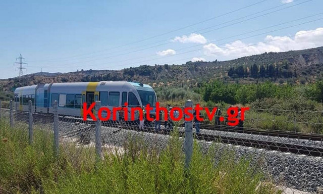 Eκτροχιασμός συρμών του Προαστιακού πριν το Ξυλόκαστρο