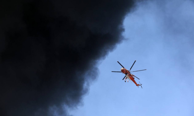 Μεγάλη φωτιά ΤΩΡΑ κοντά στην Αρχαία Ολυμπία