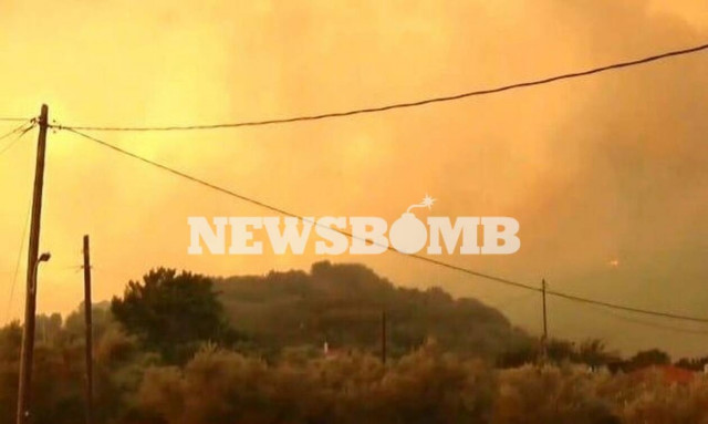 Φωτιά Λακωνία: Μήνυμα του «112» προς τους κατοίκους της περιοχής - Δείτε τι έγραφε