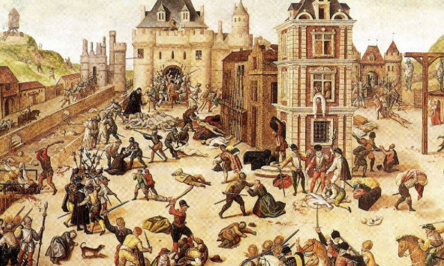 Σαν σήμερα το 1572 συνεβη η νύχτα του Αγίου Βαρθολομαίου 