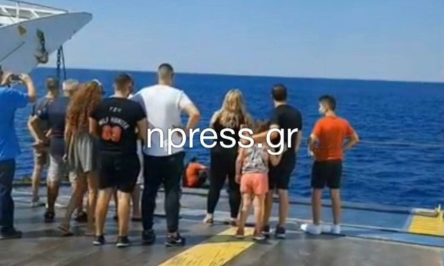Ναύπακτος: Ferry-Boat έσωσε τρίχρονο κοριτσάκι που είχε παρασυρθεί στα ανοιχτά