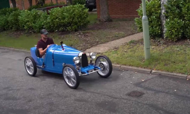 H Bugatti Baby II Electric Type 35 είναι ένα παιχνίδι για μικρούς… και μεγάλους! (vid)