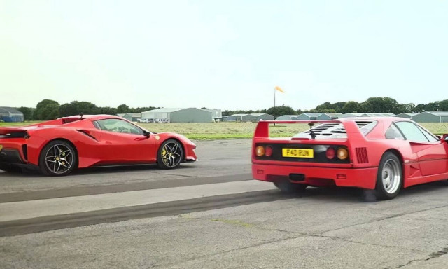 Ferrari 488 Pista κόντρα στην F40: Το παρελθόν απέναντι στο παρόν (vid)