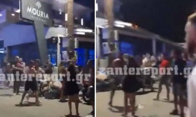 Άγριο ξύλο στον Λαγανά μεταξύ Βρετανών και Ρομά