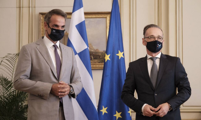 Στην Αθήνα ο Μάας: Συναντήθηκε με τον Μητσοτάκη - Ζήτησε τερματισμό των προκλήσεων