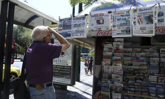 Athens Newspapers Headlines