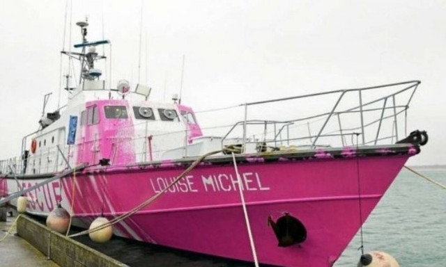 Ένα πλοίο του Μπάνκσι στη Μεσόγειο για να διασώζει τους μετανάστες