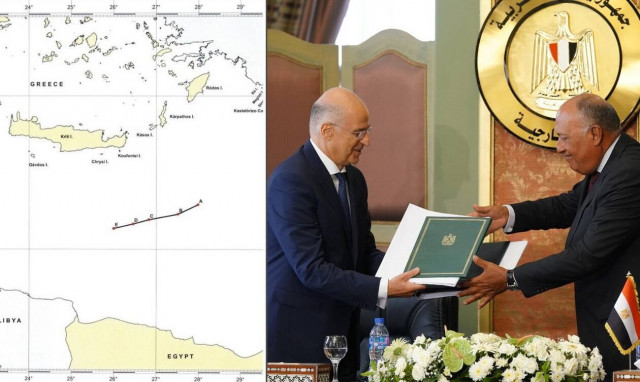 Αυτή είναι η συμφωνία της Ελλάδας με την Αίγυπτο και την Ιταλία για την ΑΟΖ