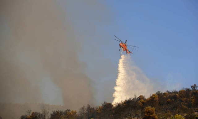 Θρίλερ στον Υμηττό: Θα πυρπολούσαν το βουνό - Δυο συλλήψεις για εμπρησμό