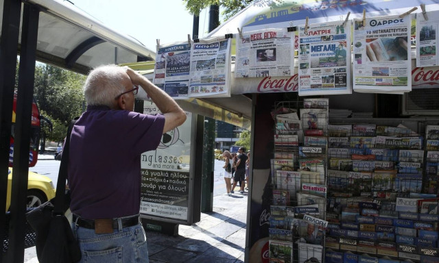 Athens Newspapers Headlines 