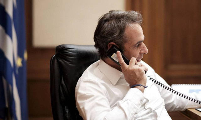 Τηλεφωνική επικοινωνία Μητσοτάκη με τον Σεΐχη του Άμπου Ντάμπι