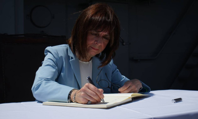 Στο Καστελόριζο η Πρόεδρος της Δημοκρατίας, Αικατερίνη Σακελλαροπούλου