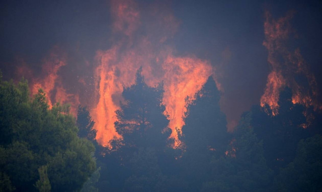Φωτιά στην Κορινθία: Στις φλόγες το Σοφικό - Εκκενώνονται οι τρεις οικισμοί και ένα μοναστήρι 