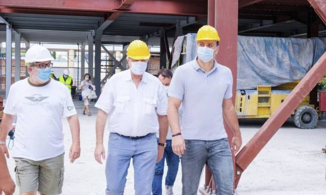 Στο «Σωτηρία» ο Κικίλιας για την επίβλεψη του έργου κατασκευής 50 κλινών ΜΕΘ