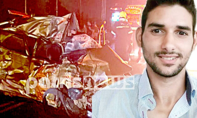 Τραγωδία στην Πύργου-Πατρών - Νεκρός 26χρονος σε φρικτό τροχαίο