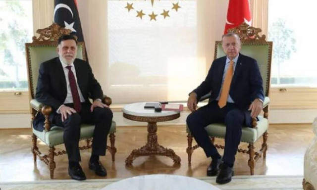 Τι ετοιμάζουν Ερντογάν και Σάρατζ: Συνάντηση και κεκλεισμένων των θυρών