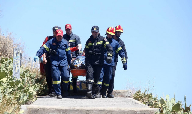 Εύβοια: Αγωνία για περιπατητή που τραυματίστηκε σοβαρά