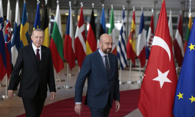 Μισέλ σε Ερντογάν: Πλήρης αλληλεγγύη σε Ελλάδα και Κύπρο 