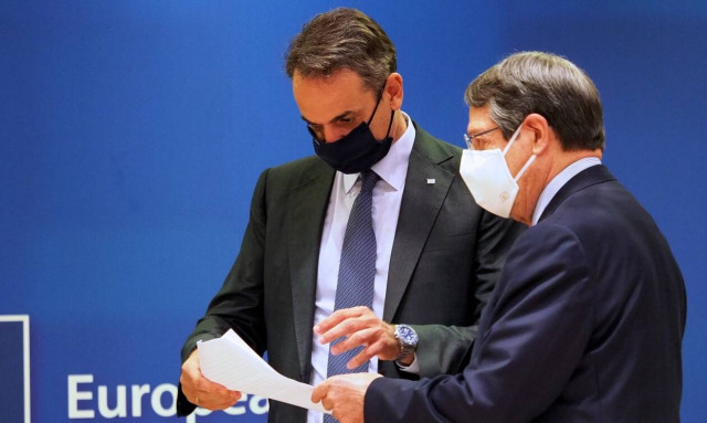 Τηλεφωνική επικοινωνία Μητσοτάκη - Αναστασιάδη ενόψει Συνόδου Κορυφής