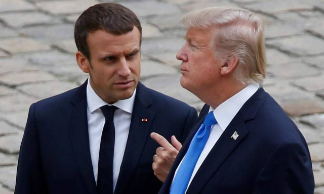 Μακρόν σε Τραμπ: Μάζεψε τον Ερντογάν, αλλιώς όλοι θα ψάχνουν να βρουν που πέφτει η Τουρκία