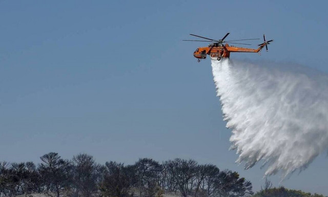 Φωτιά ΤΩΡΑ στο Πουλίτσι Μεσσηνίας
