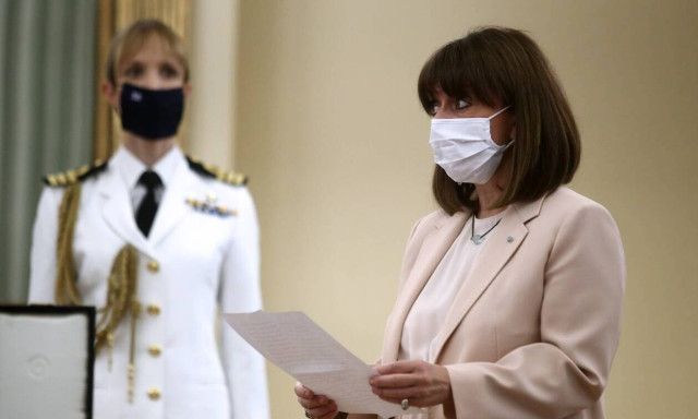 Sakellaropoulou: Events in Moria «don't lend themselves to exploitation»