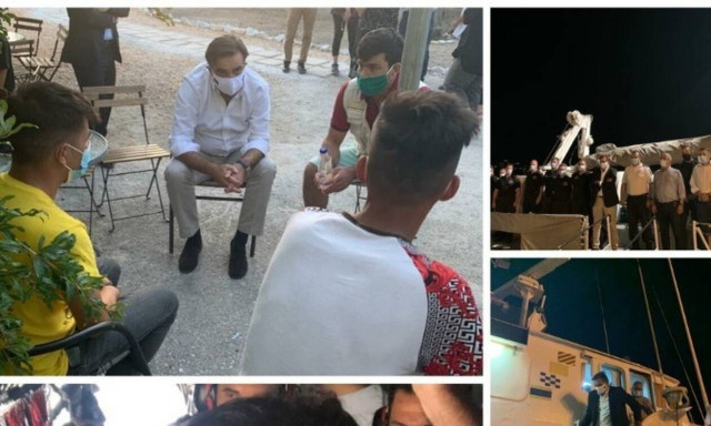 Μόρια: Τετ α τετ του Μαργαρίτη Σχοινά με Μητσοτάκη και Σακελλαροπούλου