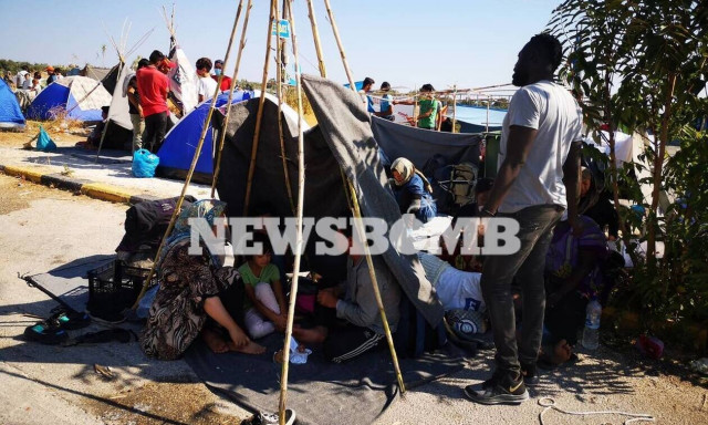 Μόρια: 7.000 τεστ κορονοϊού φτάνουν σήμερα στη Μυτιλήνη